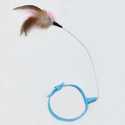 Collar Cat Self-happiness Relief Cat Toy Suit Collar Feather Bell Cat Toy